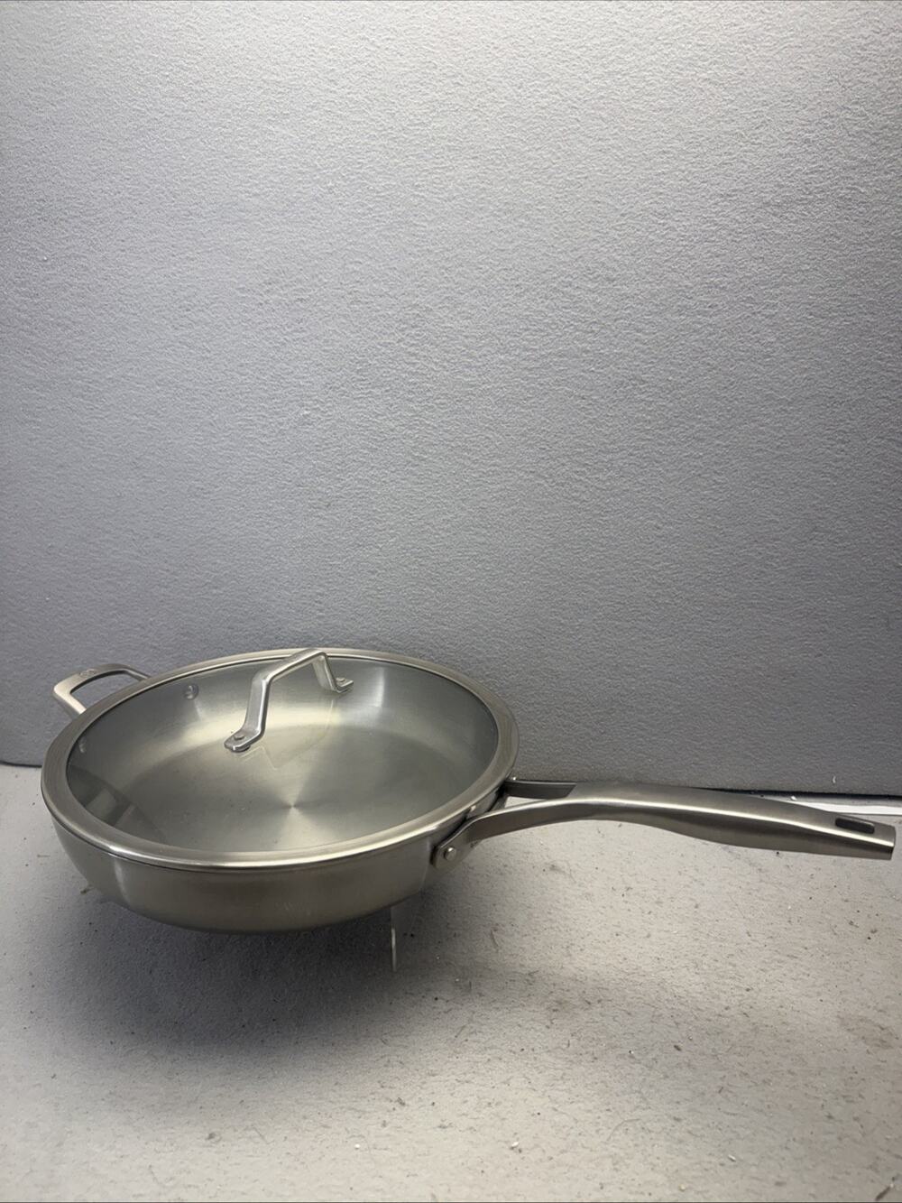 Calphalon Premier 12" Tri-Ply Stainless Steel Fry Pan Skillet Lid RLT1392